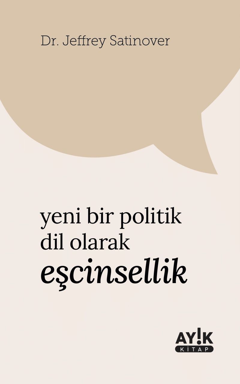 Yeni Bir Politik Dil Olarak Eşcinsellik kitap kapağı