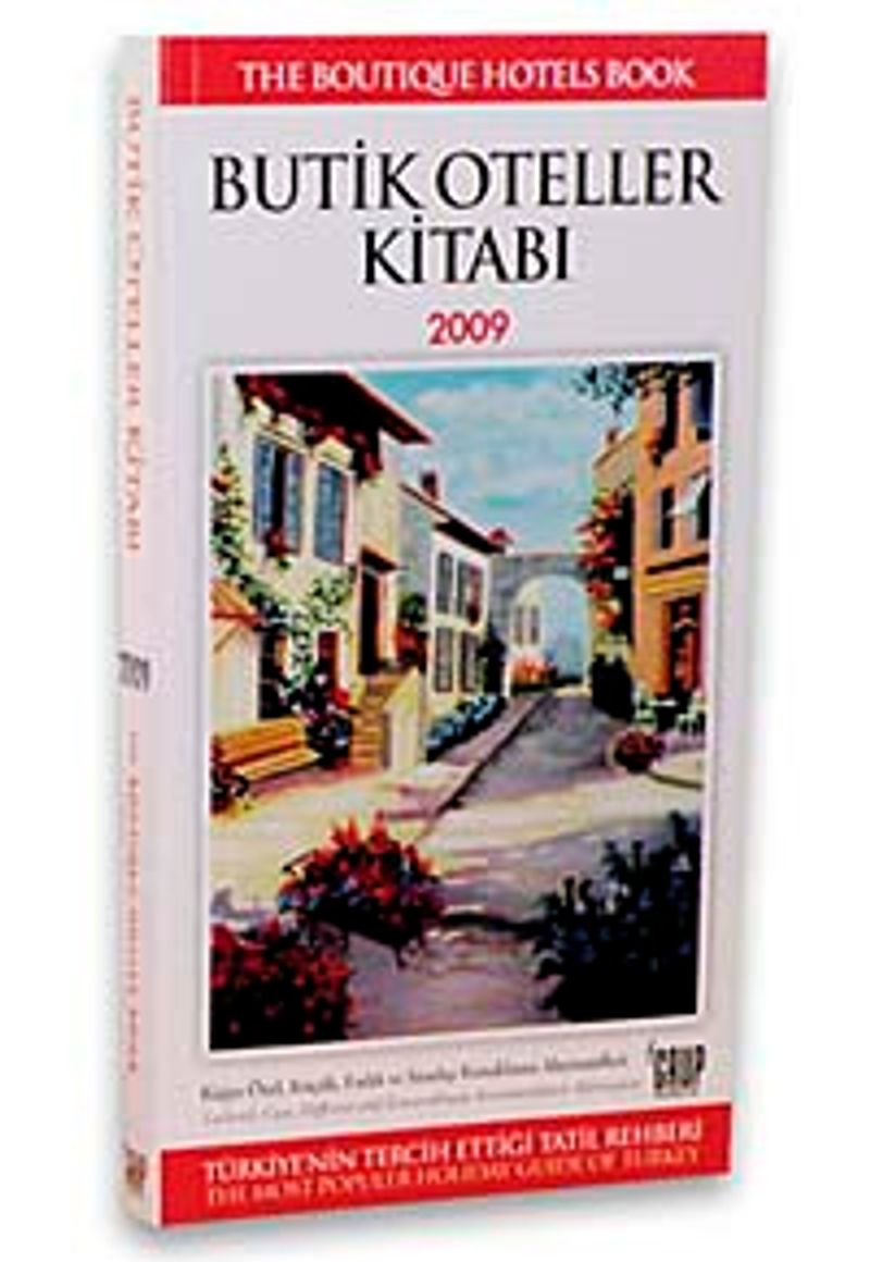 Butik Oteller Kitabı 2009 kitap kapağı