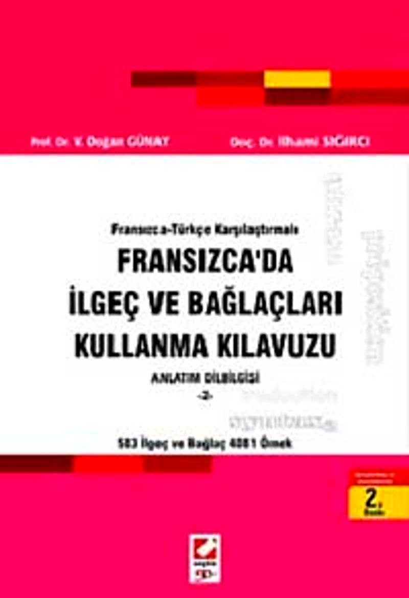 Fransızca'da İlgeç ve Bağlaçları Kullanma Kılavuzu kitap kapağı