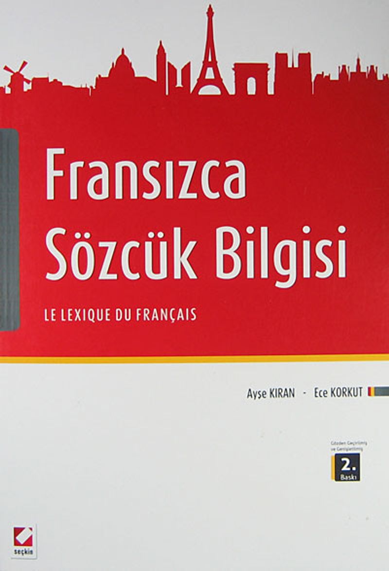 Fransızca Sözcük Bilgisi kitap kapağı