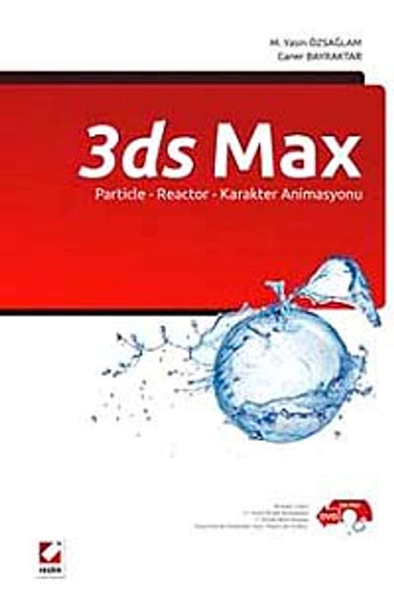 3ds Max Particle - Reactor - Karakter Animasyonu kitap kapağı