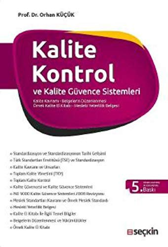 Kalite Kontrol ve Kalite Güvence Sistemleri kitap kapağı
