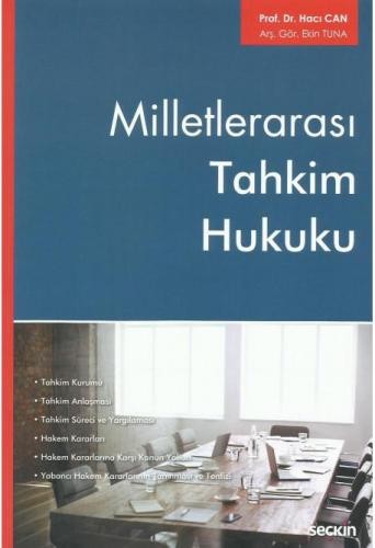 Milletlerarası Tahkim Hukuku kitap kapağı