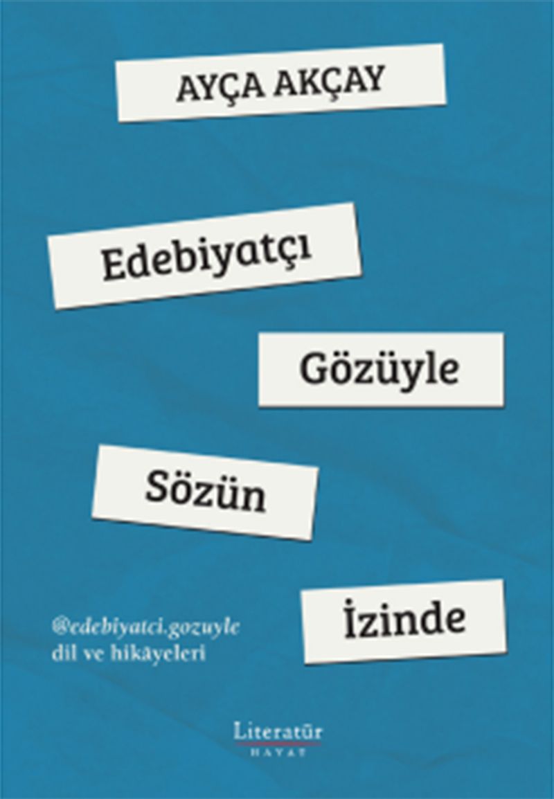 Edebiyatçı Gözüyle Sözün İzinde kitap kapağı
