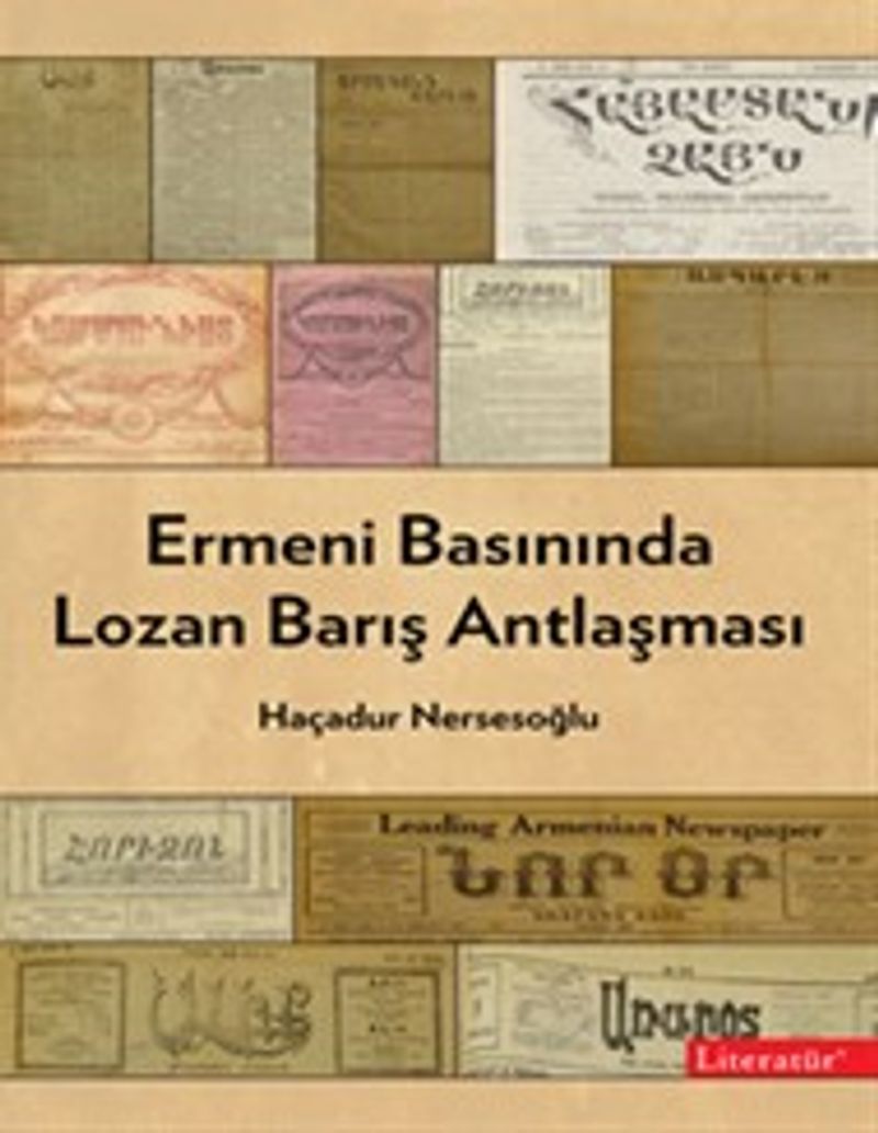 Ermeni Basınında Lozan Barış Antlaşması kitap kapağı