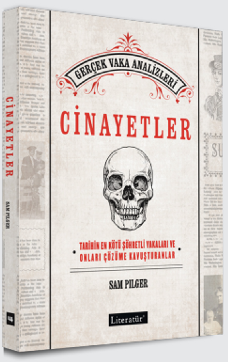 Cinayetler Tarihin En Kötü Şöhretli Vakaları ve Onları Çözüme Kavuşturanlar kitap kapağı
