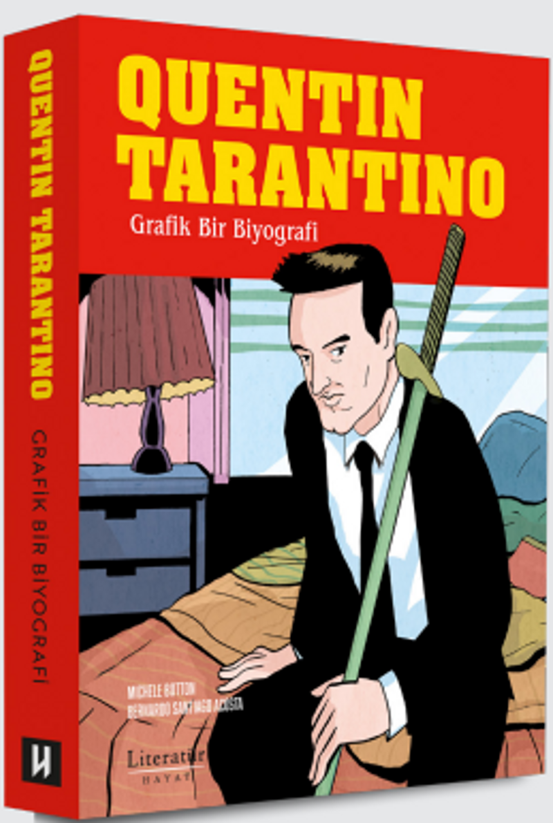 Quentin Tarantino: Grafik Bir Biyografi kitap kapağı
