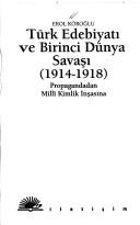 Türk edebiyatı ve Birinci Dünya Savaşı, 1914-1918 kitap kapağı