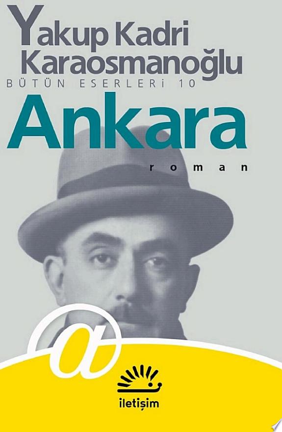 Ankara - Yakup Kadri kitap kapağı