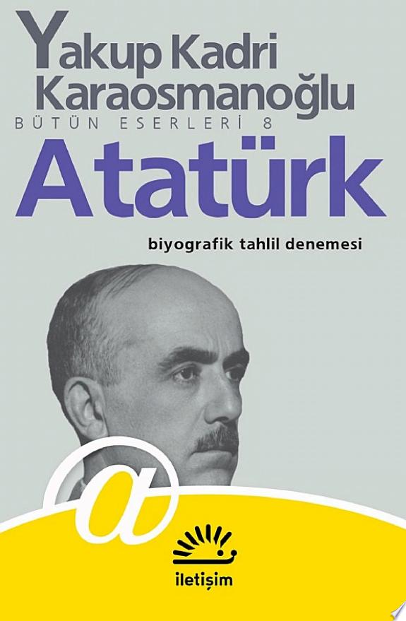 Atatürk - Yakup Kadri kitap kapağı