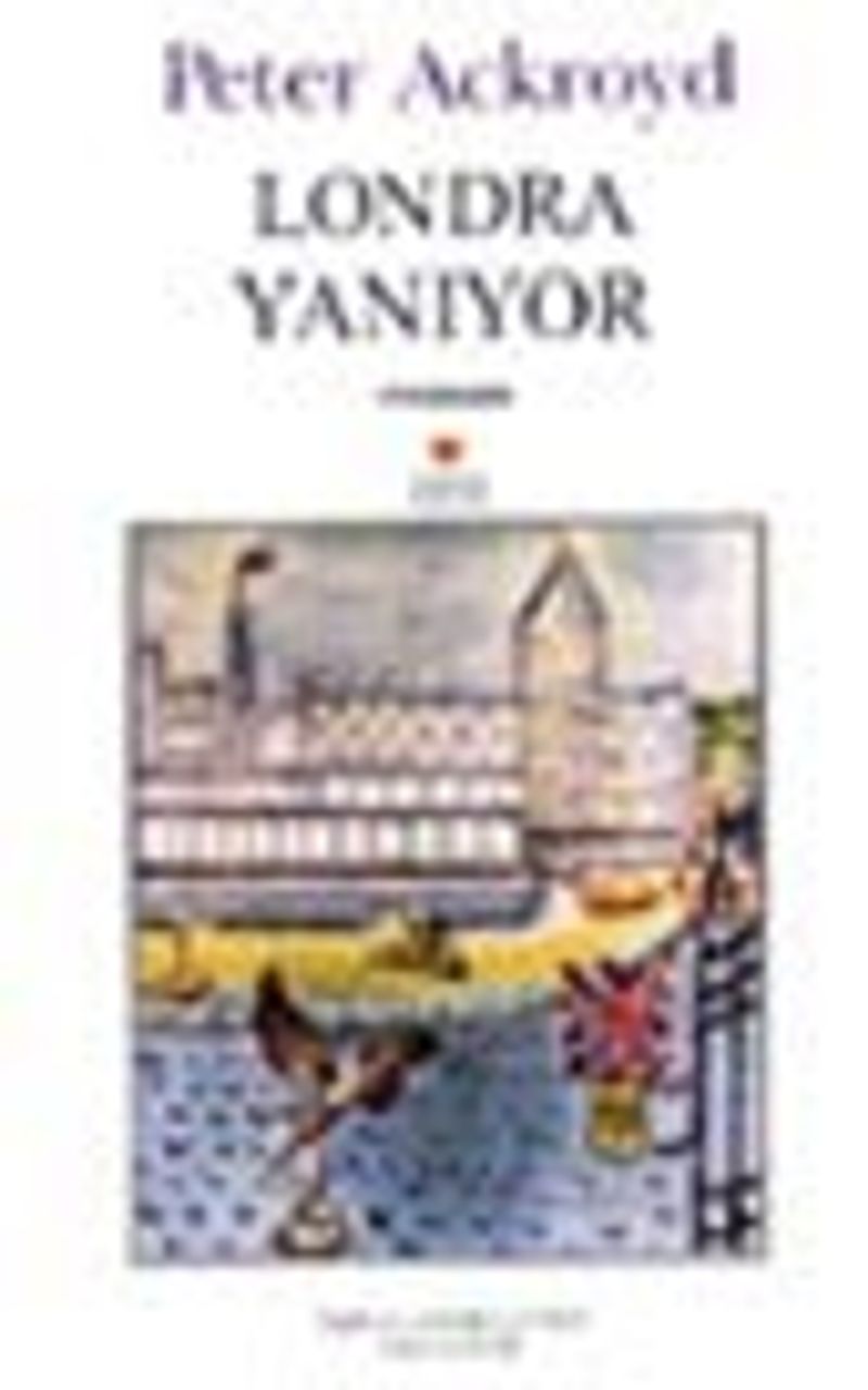 Londra Yanıyor kitap kapağı