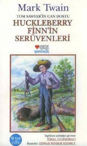 Huckleberry Finn'in Serüvenleri kitap kapağı