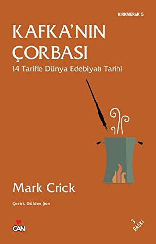 Kafka'nın Çorbası 14 Tarifle Dünya Edebiyatı Tarihi kitap kapağı