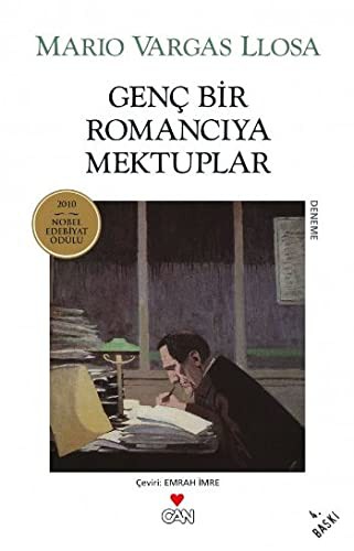 Genç Bir Romancıya Mektuplar kitap kapağı