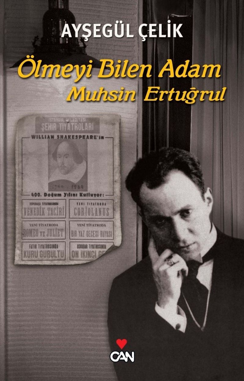 Ölmeyi Bilen Adam Muhsin Ertuğrul kitap kapağı