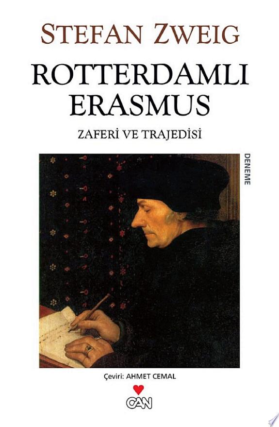 Rotterdamlı Erasmus kitap kapağı