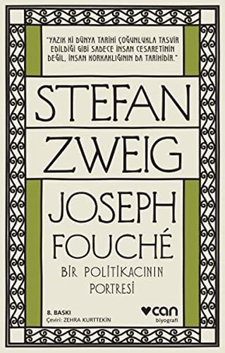 Joseph Fouche Bir Politikacının Portresi kitap kapağı