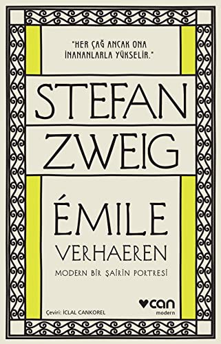 Emile Verhaeren Modern Bir Şairin Portresi kitap kapağı