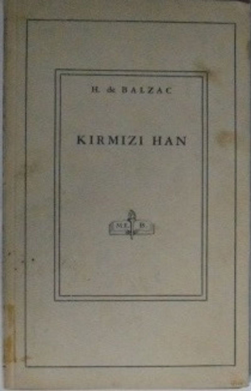 Kırmızı Han kitap kapağı