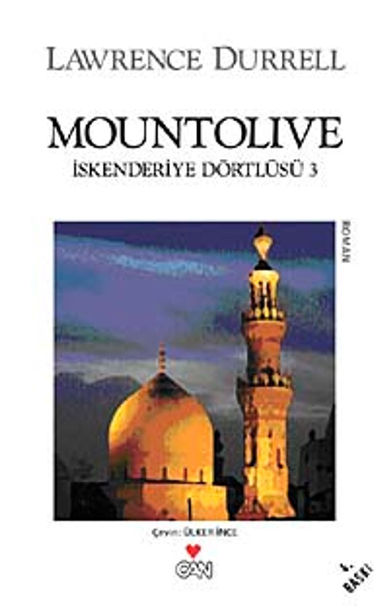 Mountolive - İskenderiye Dörtlüsü 3 kitap kapağı