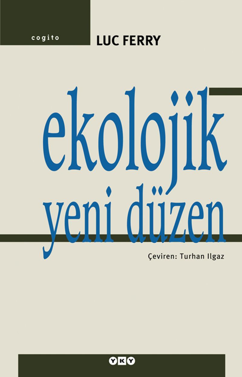 Ekolojik Yeni Düzen kitap kapağı