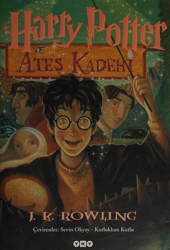 Harry Potter ve Ateş Kadehi kitap kapağı