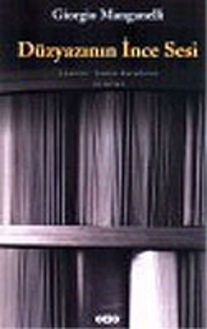 Düzyazının İnce Sesi kitap kapağı
