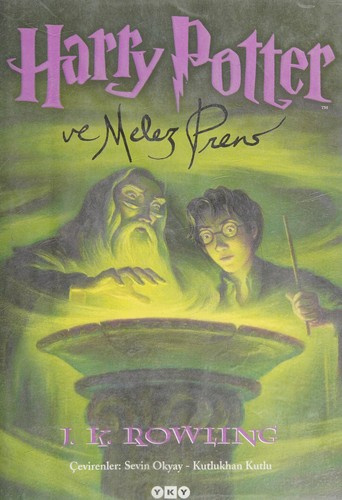 Harry Potter ve Melez Prens kitap kapağı