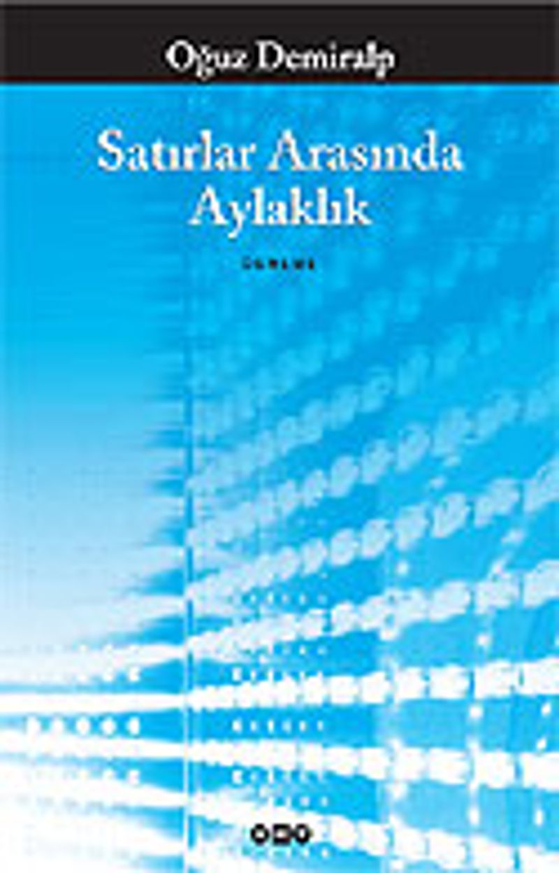 Satırlar arasında aylaklık kitap kapağı