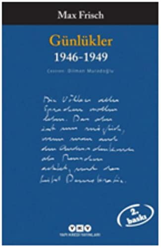 Günlükler (1946-1949) / Max Frisch kitap kapağı