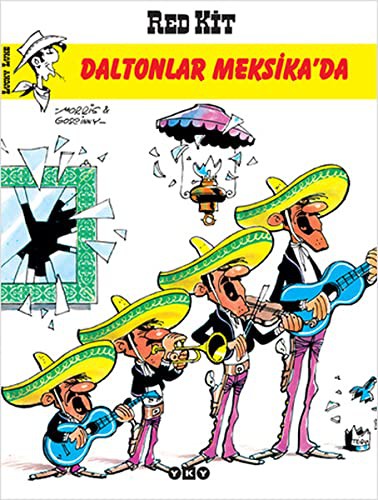 Red Kit - 10 Daltonlar Meksika'da kitap kapağı