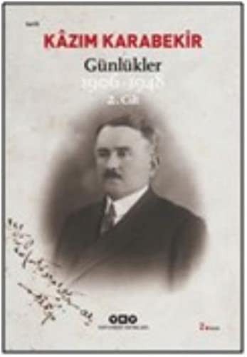 Günlükler-1906-1948 Kazım Karabekir (2 Cilt) kitap kapağı