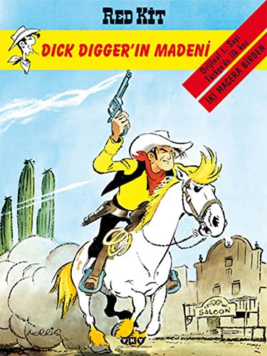 Red Kit 34 - Dick Digger'ın Madeni kitap kapağı