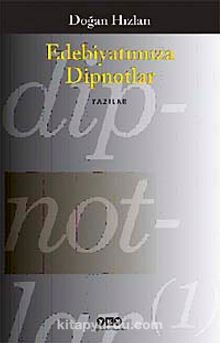 Edebiyatımıza Dipnotlar kitap kapağı
