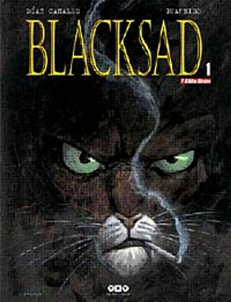 Blacksad 1 kitap kapağı