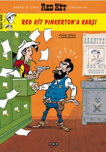 Red Kit 38 -Pinkerton'a Karşı kitap kapağı