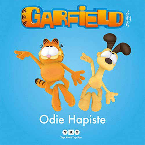 Garfield -3 Odie Hapiste kitap kapağı