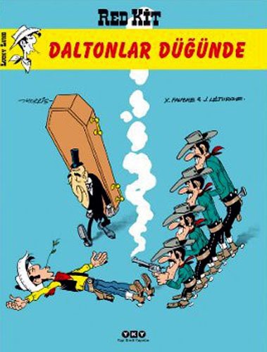 Red Kit 50 - Daltonlar Düğünde kitap kapağı