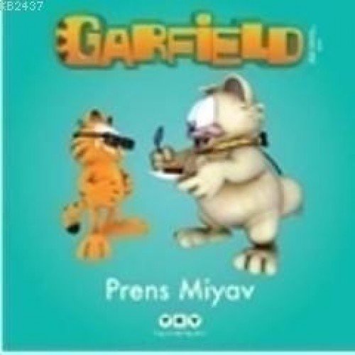Garfield -8 Prens Miyav kitap kapağı