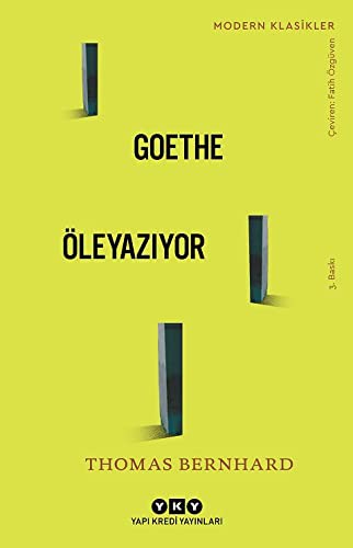 Goethe Öleyazıyor kitap kapağı