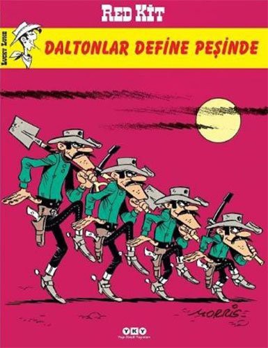 Red Kid 74 - Daltonlar Define Peşinde kitap kapağı
