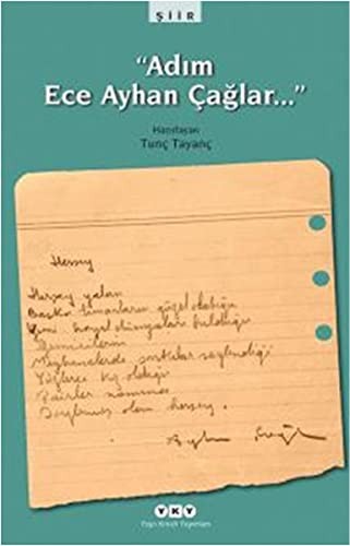 Adım Ece Ayhan Çağlar kitap kapağı