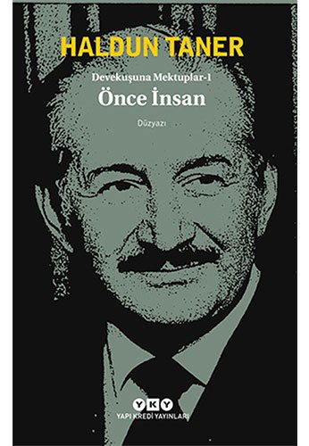 Devekuşuna Mektuplar 1 / Önce İnsan kitap kapağı
