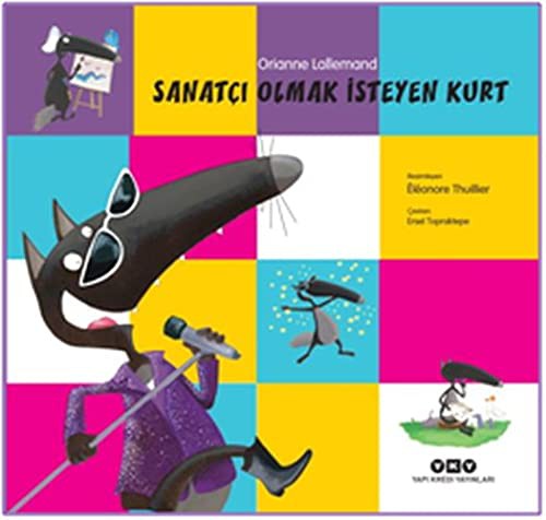 Sanatçı Olmak İsteyen Kurt kitap kapağı
