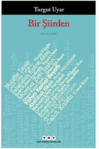 Bir Şiirden kitap kapağı