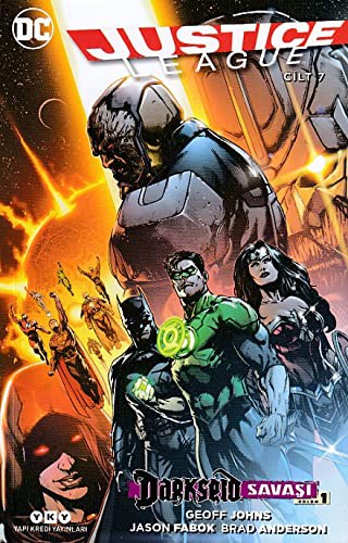 Justice League 7 - Darkseid Savaşı Bölüm 1 kitap kapağı