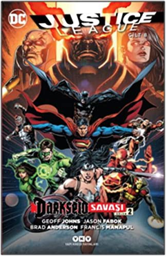 Justice League 8 / Darkseid Savaşı Bölüm 2 kitap kapağı