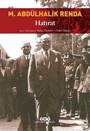 Mustafa Abdülhalik Renda - Hatırat kitap kapağı