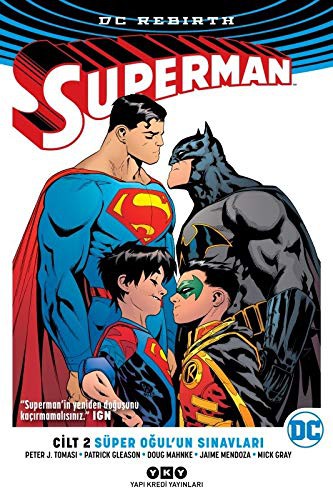 Superman Cilt 2: Süper Oğul’un Sınavları kitap kapağı
