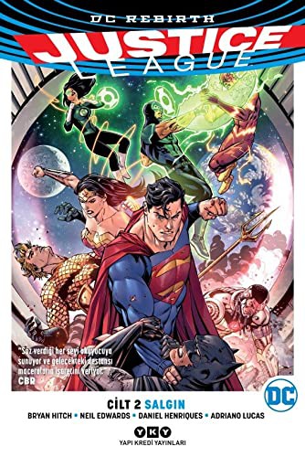 Justice League Cilt 2 - Salgın kitap kapağı